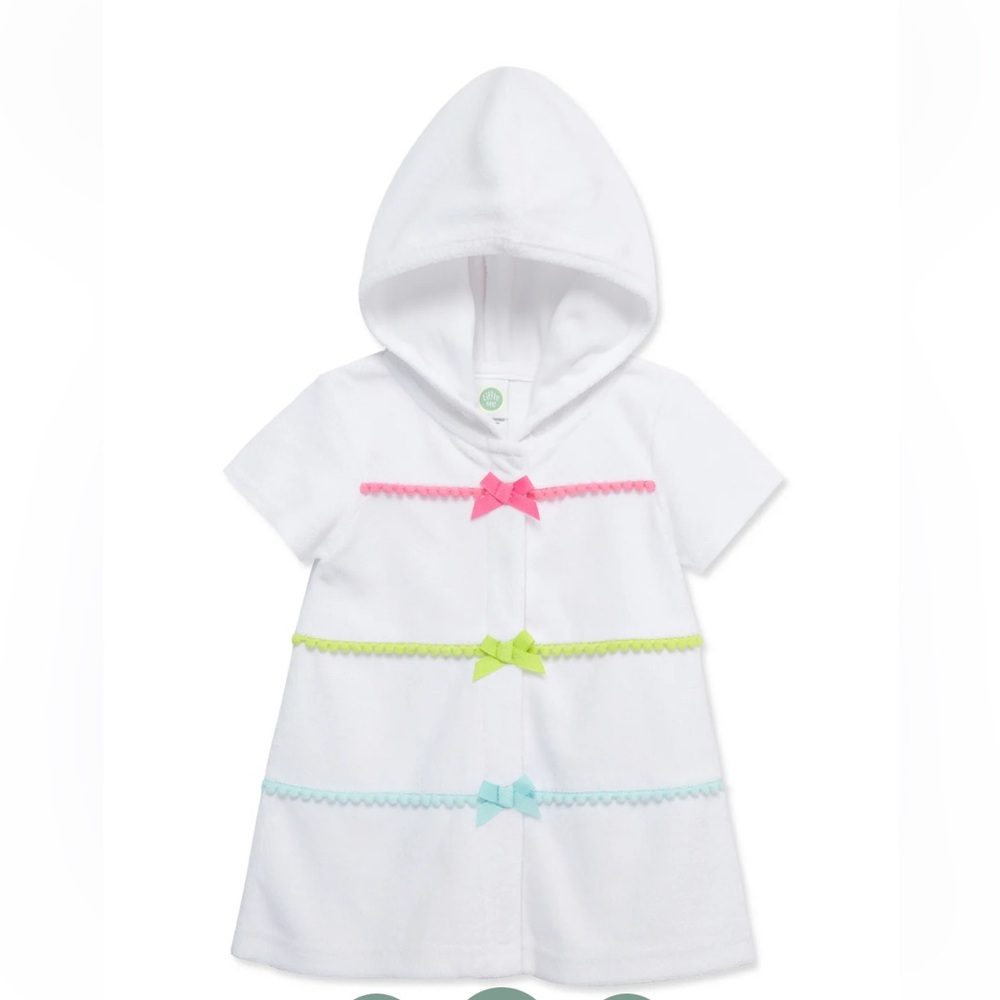 NWT Little Me Multi Swim Cover Up (6-9 mos)